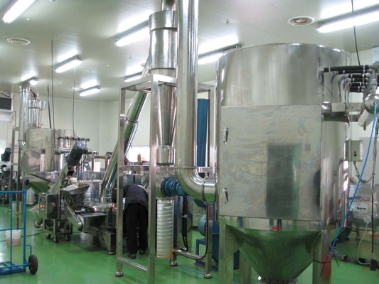 Tahan Panas Automated Stainless Steel 100-500Kg / h Spice Pengolahan Peralatan Untuk Makanan Biji-bijian